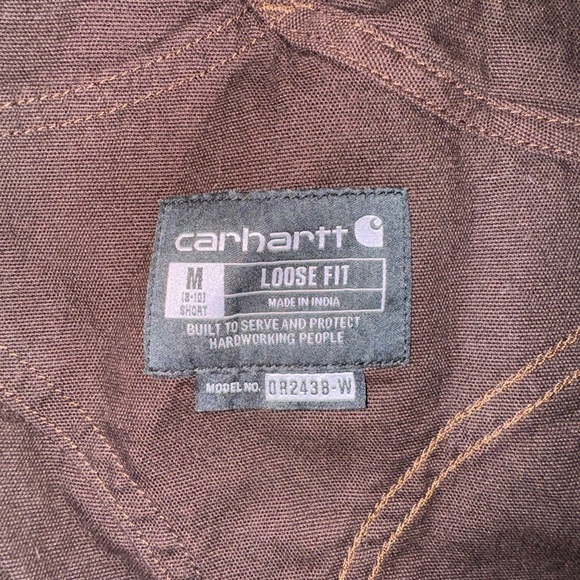 Carhartt Dark Brown Women's Overalls - Picture 2 of 4